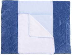 Cповивальний матрац Baby Veres 72×80 см Velour Deep blue